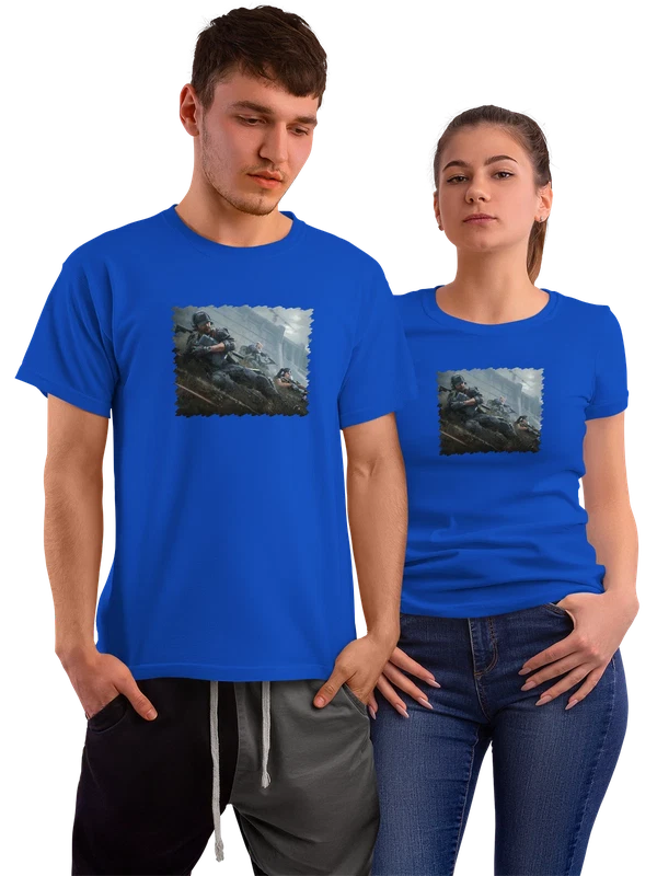 Футболка Игра Delta Force Game Art — Синяя, фото 1