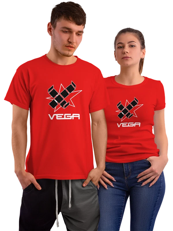 Футболка Vega — Красная, фото 1