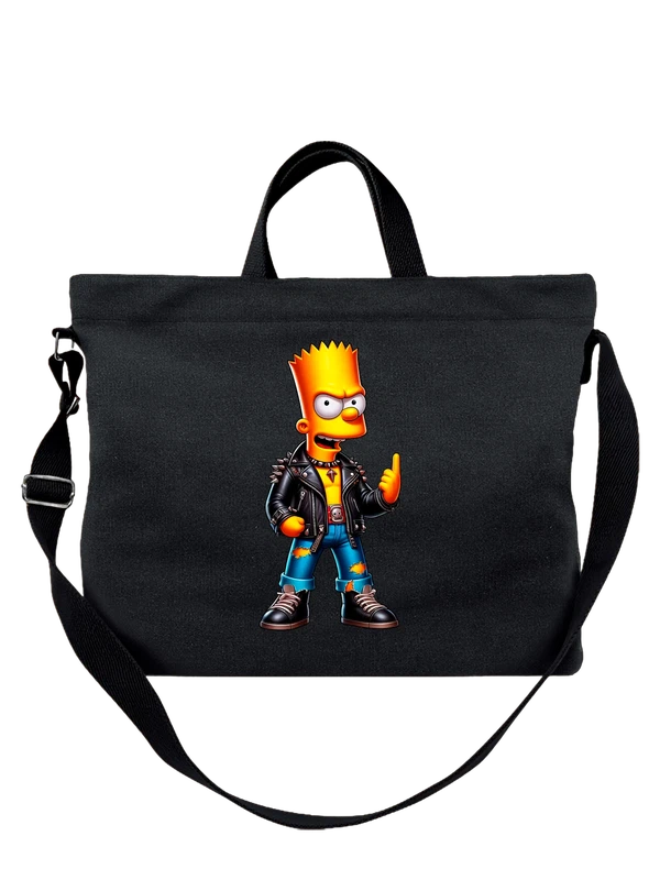 Сумка с Бартом Симпсоном Simpsons — Чёрная, фото 1