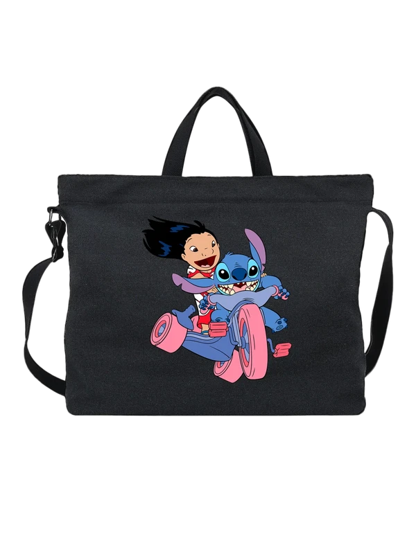 Сумка Стич Stitch с Лило — Чёрная, фото 1