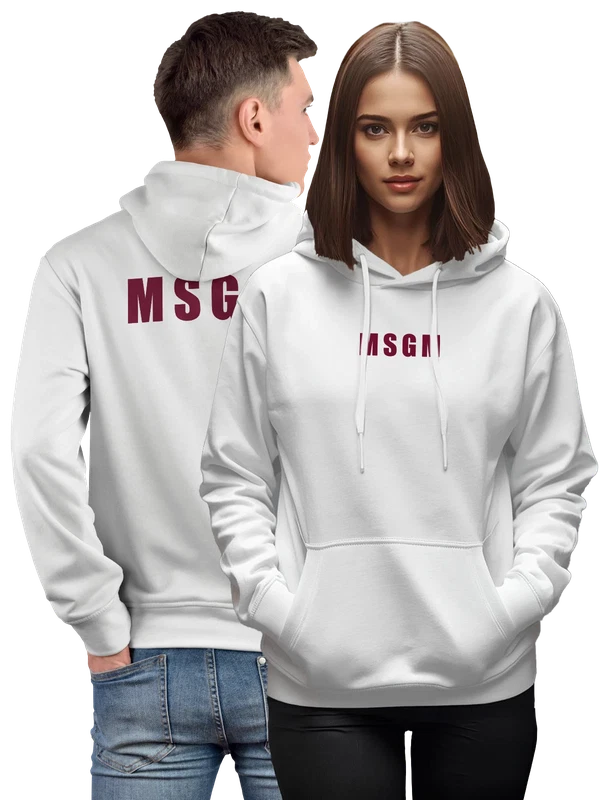 Худи MSGM — Белая, фото 1