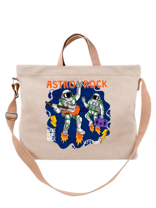 Сумка рок космонавты astro rock — Белая, фото 1