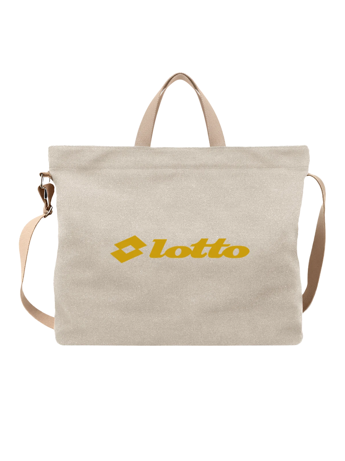 Сумка Lotto белая с принтом — теннис и тренировки — Белая, фото 1