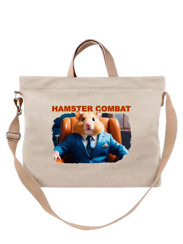 Сумка Hamster Kombat — Белая, фото 1