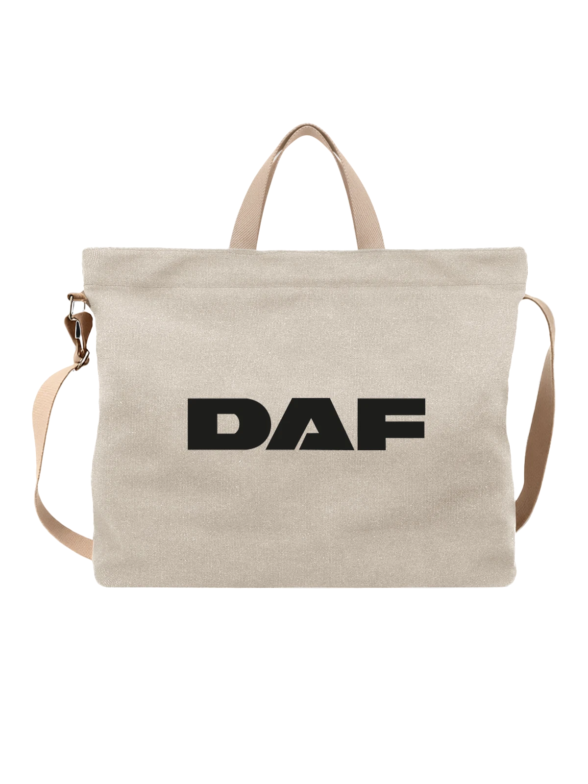 Сумка DAF белая с принтом — коммерческий транспорт — Белая, фото 1