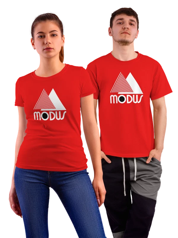 Футболка Modus — Красная, фото 1