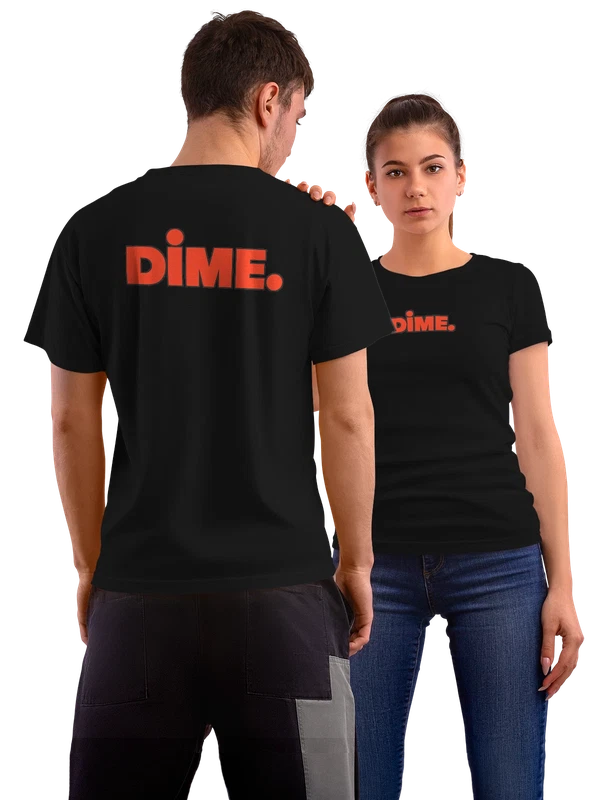 Футболка Dime — Чёрная, фото 1