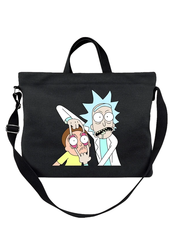 Сумка Rick and Morty — Чёрная, фото 1