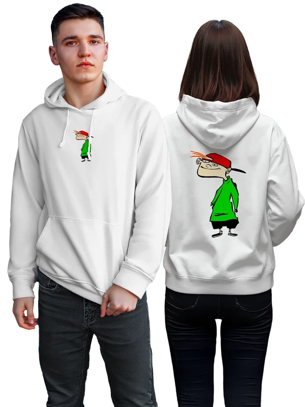 Худи эд эдд и эдди ed edd n eddy назз nazz — Белая, фото 1