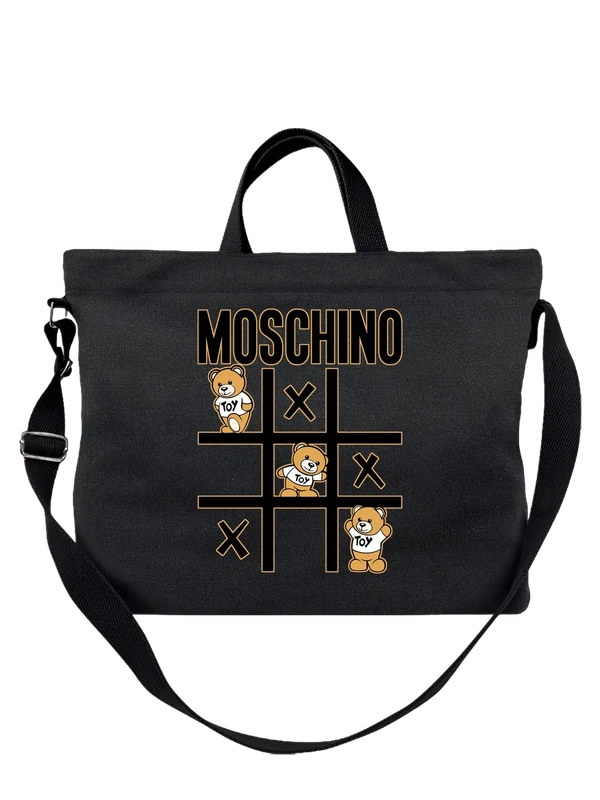 Сумка Moschino — Чёрная, фото 1