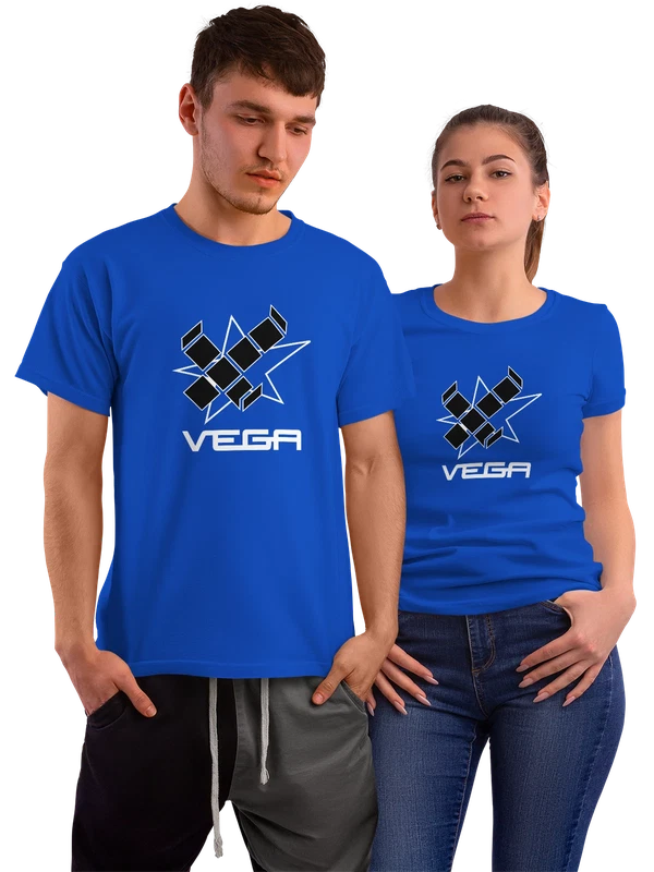Футболка Vega — Синяя, фото 1