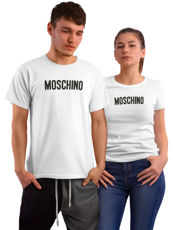 Футболка Moschino — Белая, фото 1