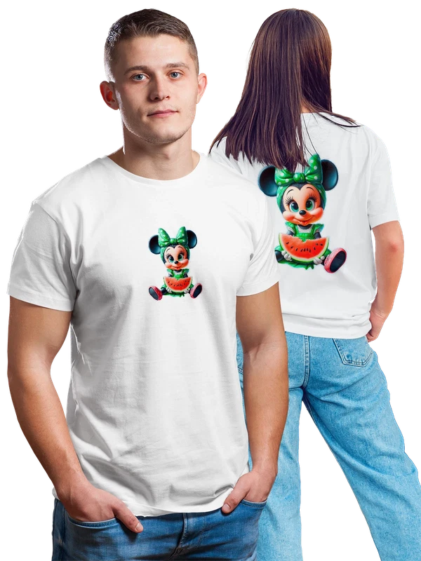 Футболка Минни Маус Minnie Mouse — Белая, фото 1