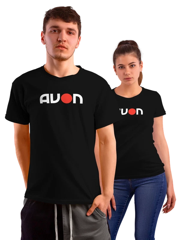 Футболка Avon — Чёрная, фото 1