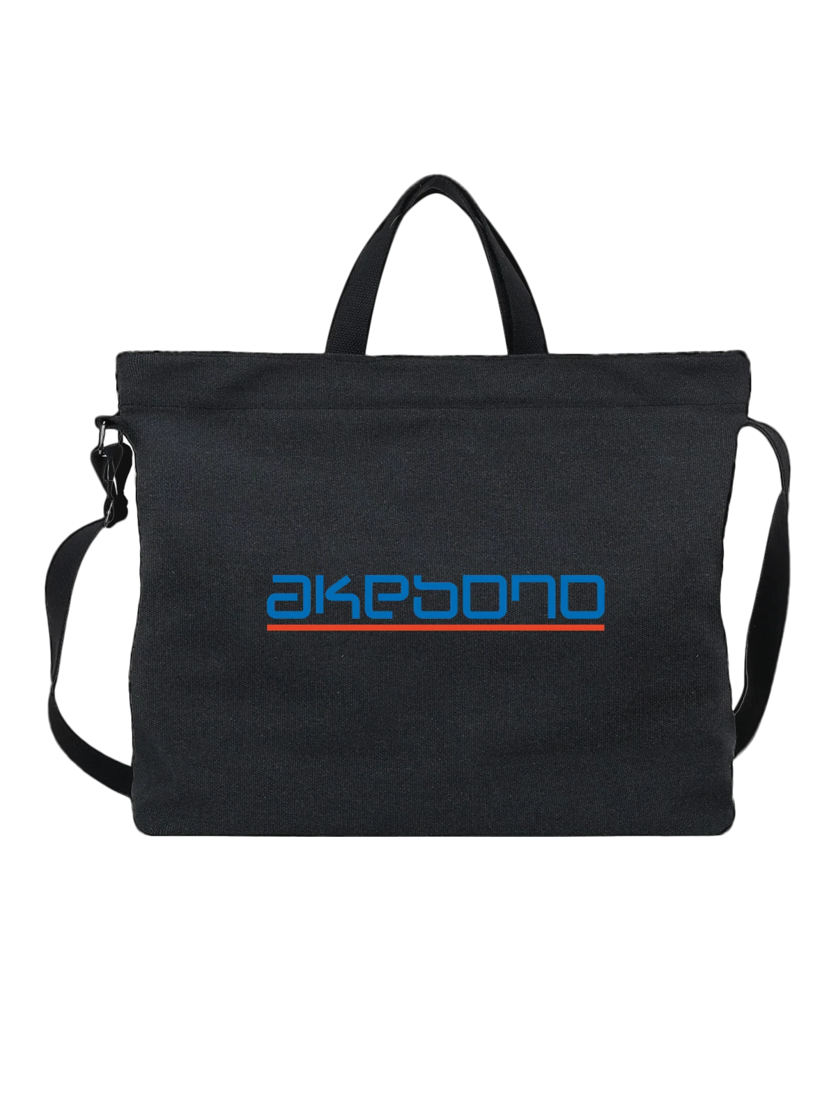 Сумка Akebono чёрная с принтом — автомобильные технологии — Чёрная, фото 1