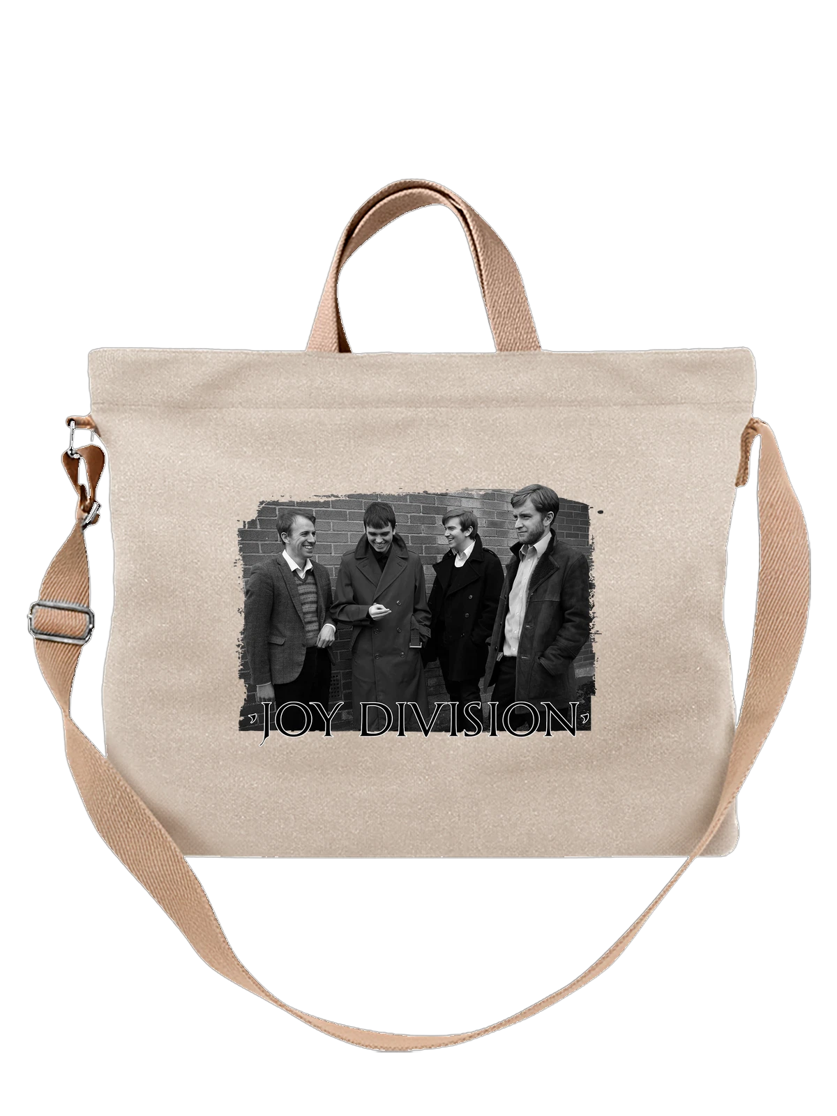 Сумка Joy Division Джой Дивижн белая с принтом — футболка подростку — Белая, фото 1