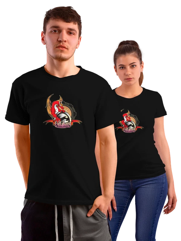 Футболка Billabong — Чёрная, фото 1