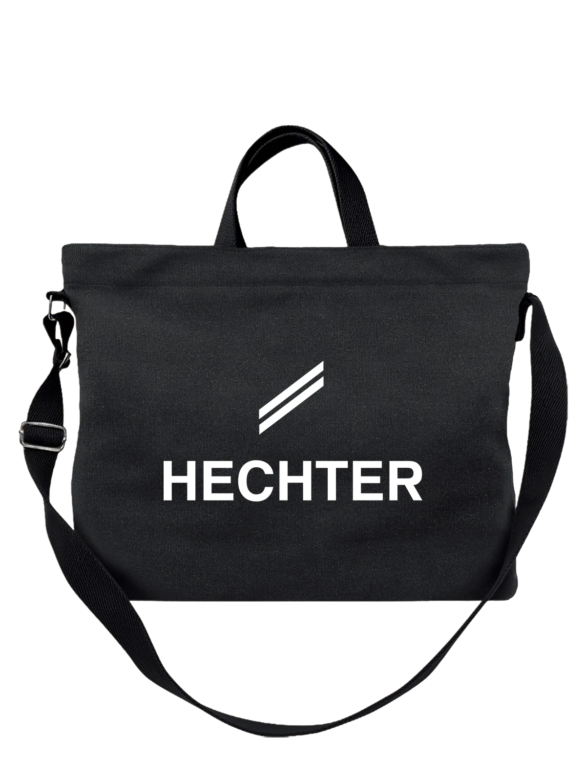 Сумка Daniel Hechter чёрная с принтом — современная айдентика — Чёрная, фото 1