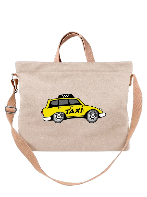 Сумка с такси taxi — Белая, фото 1