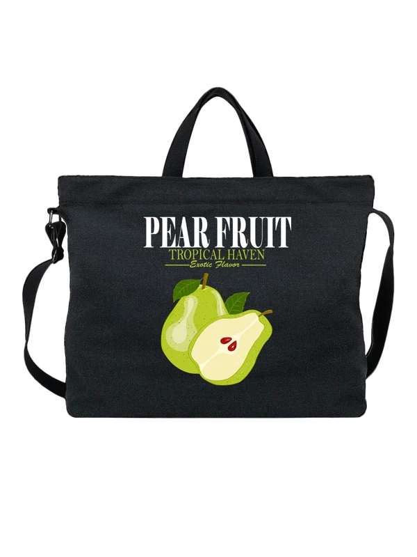 Сумка с грушей pear fruit — Чёрная, фото 1