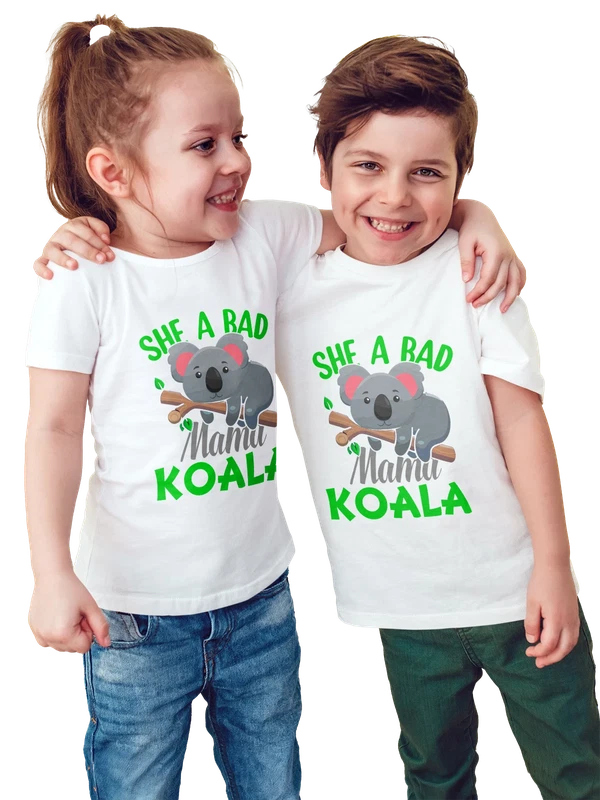 Футболка коала mama koala — Белая, фото 1