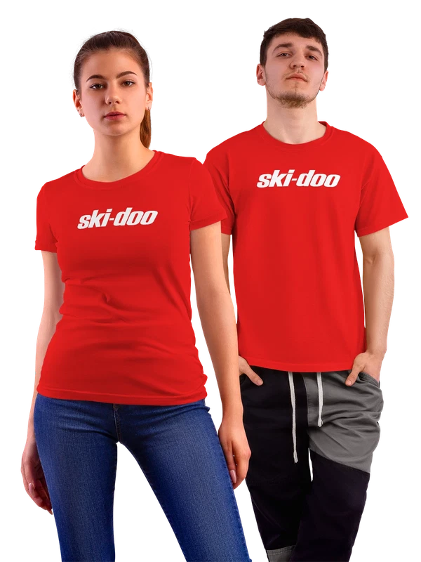 Футболка Ski-Doo — Красная, фото 1