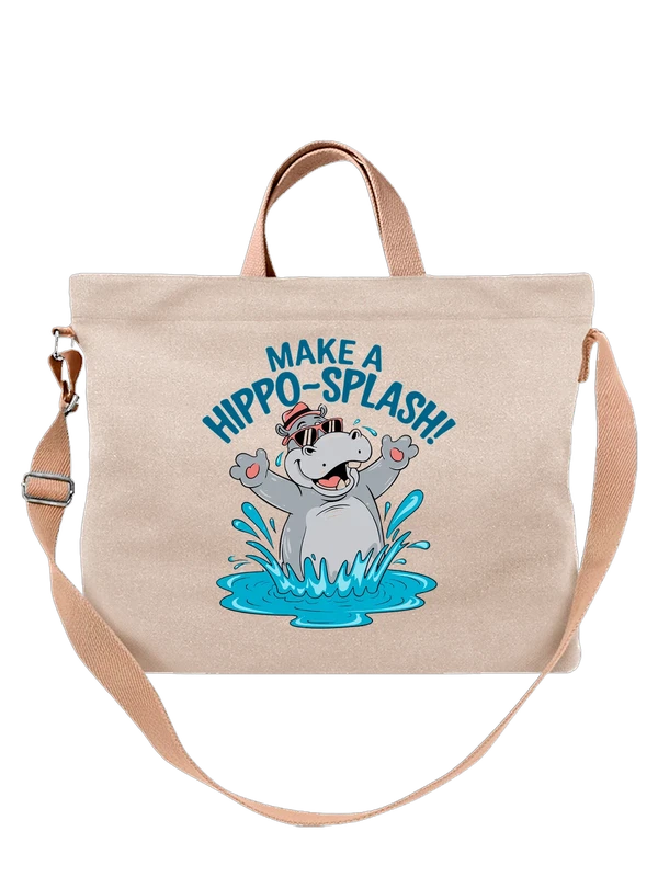 Сумка бегемот make a splash — Белая, фото 1