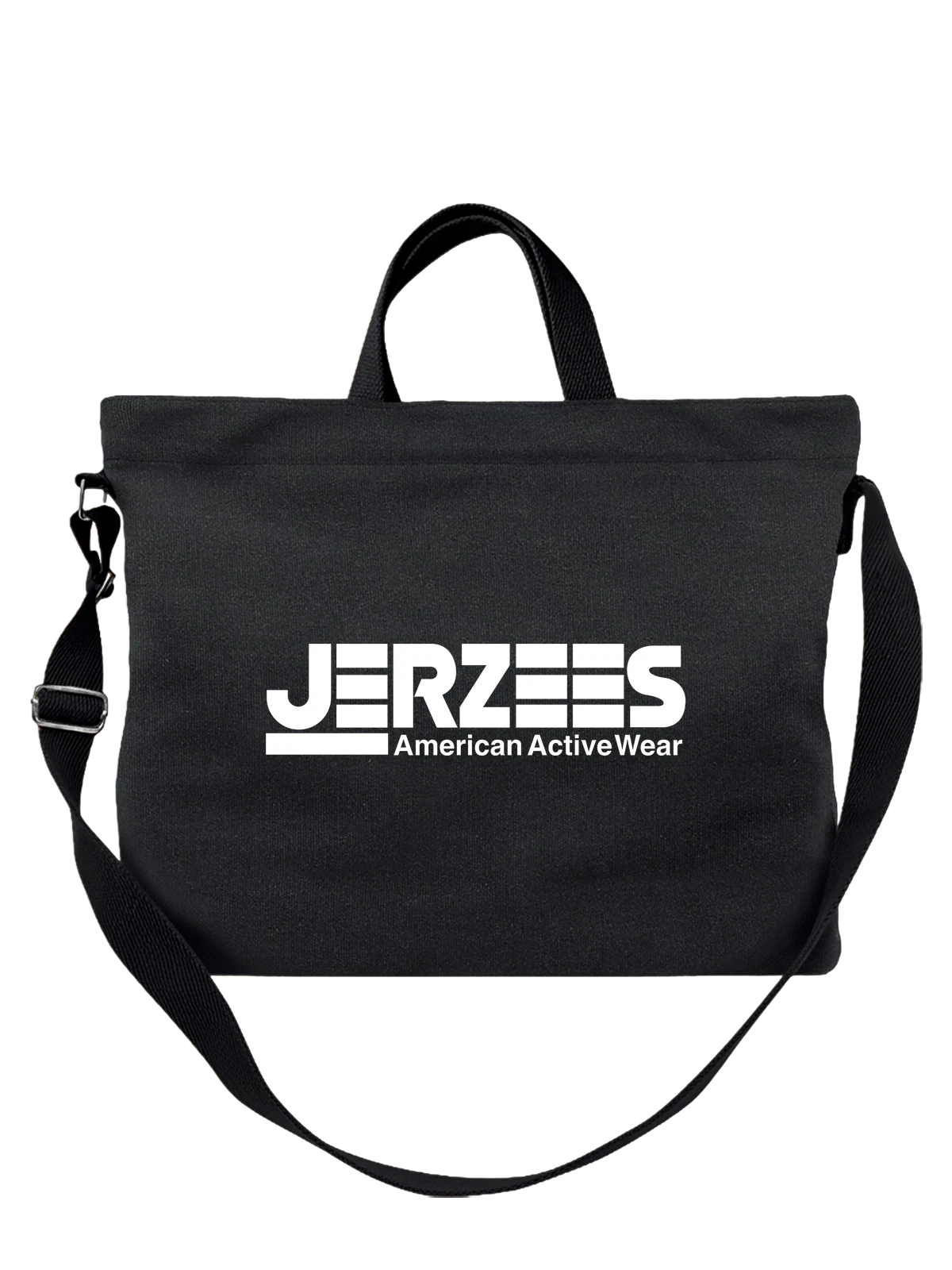 Сумка Jerzees чёрная с принтом — футболки и свитшоты — Чёрная, фото 1