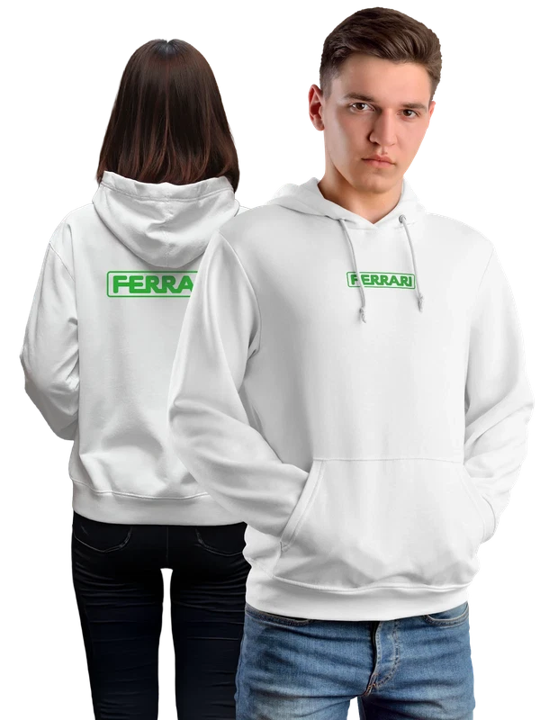 Худи Ferrari — Белая, фото 1
