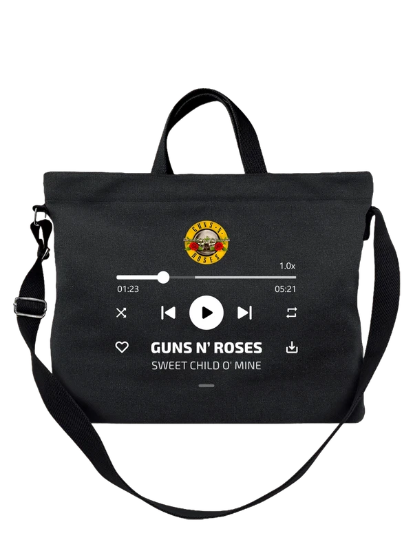 Сумка Guns N Roses Sweet Child o Mine — Чёрная, фото 1