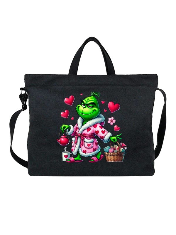 Сумка Гринч Grinch новогодняя — Чёрная, фото 1