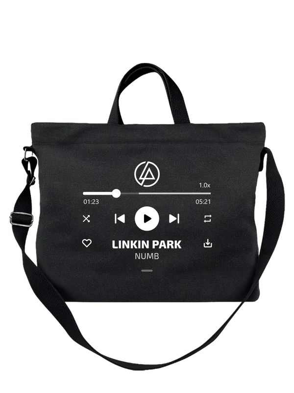 Сумка Linkin Park Numb Оцепеневший — Чёрная, фото 1