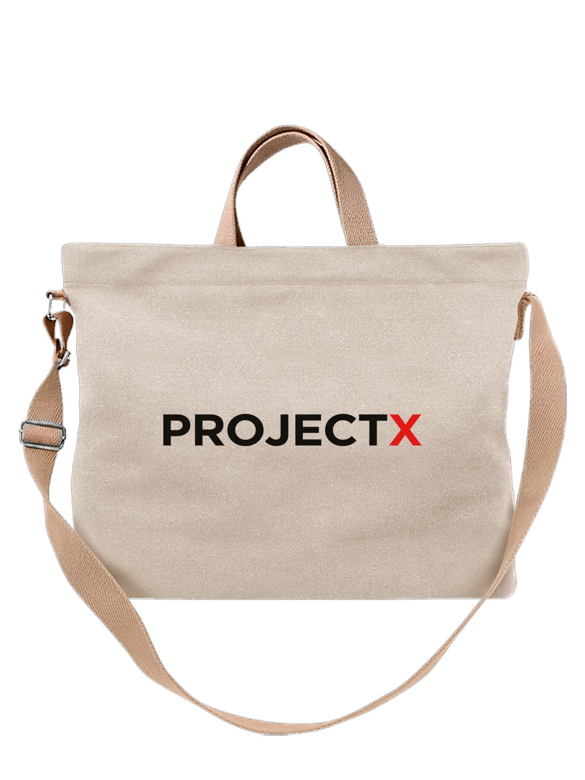 Сумка Project X белая с принтом — точность удара — Белая, фото 1