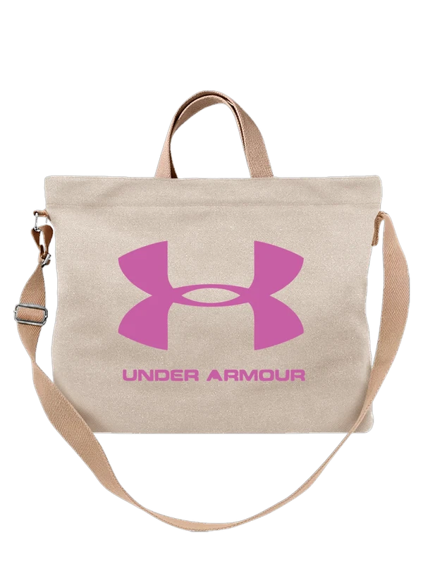 Сумка Under Armour розовый логотип с эмблемой — Белая, фото 1