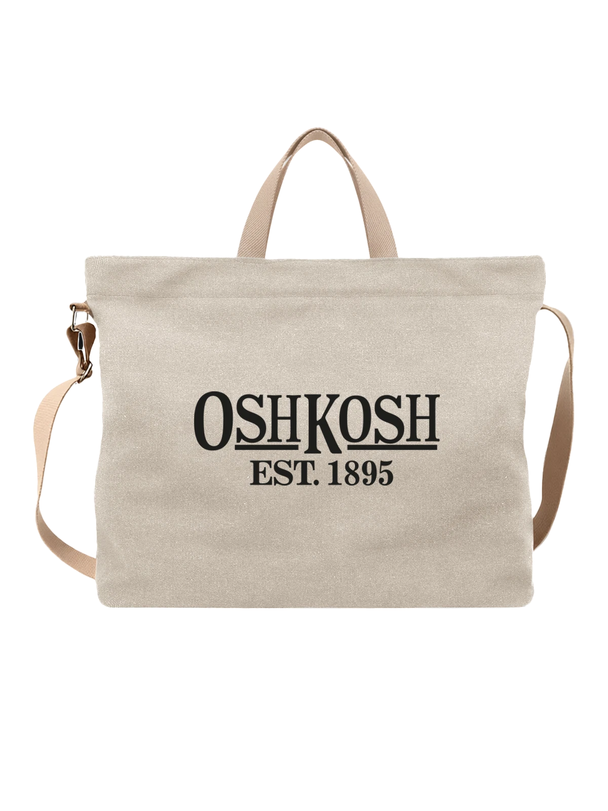 Сумка OshKosh белая с принтом — одежда для малышей — Белая, фото 1