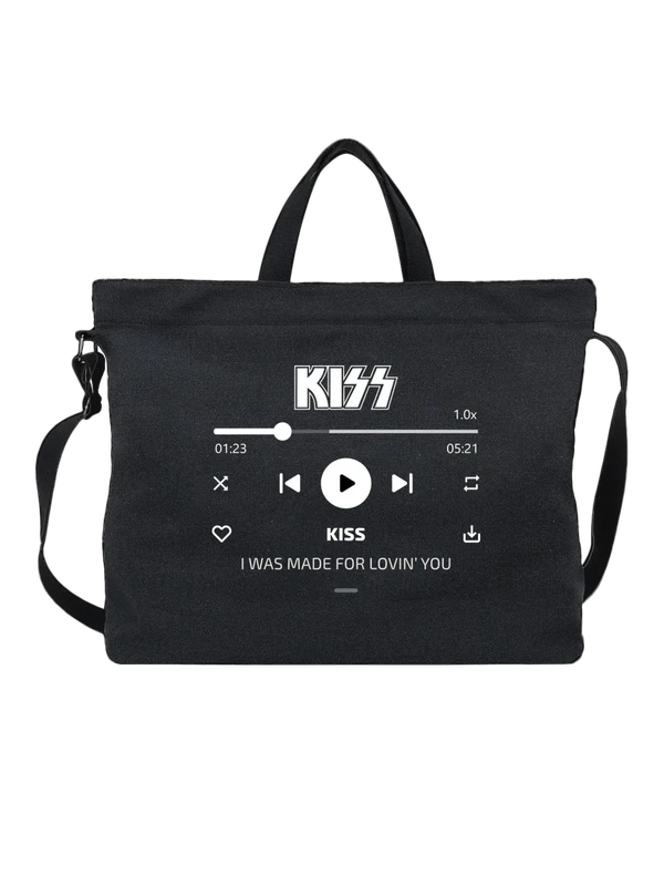Сумка Kiss I Was Made for Lovin You — Чёрная, фото 1