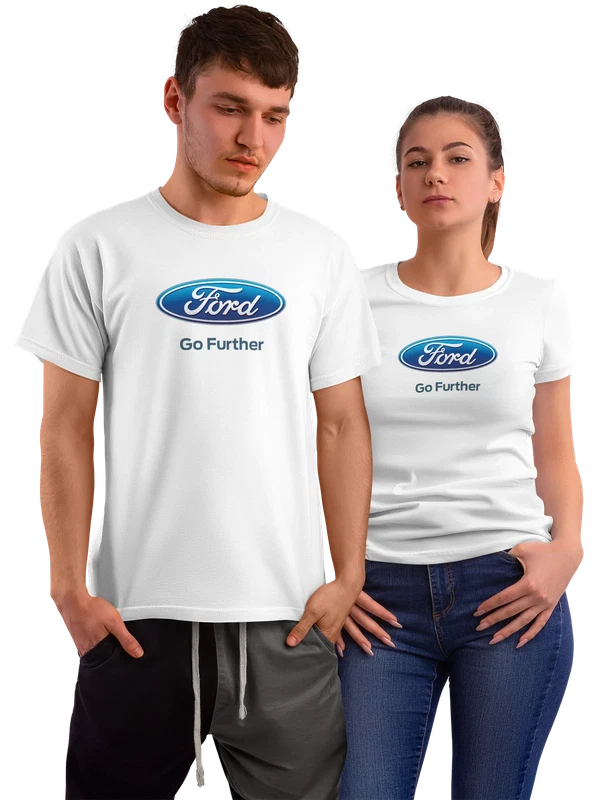 Футболка Ford — Белая, фото 1
