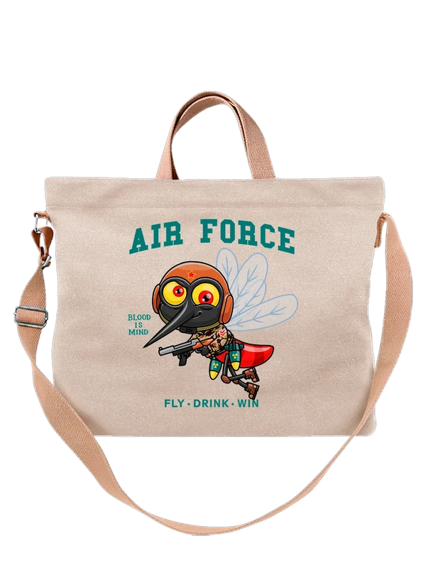 Сумка комар air force — Белая, фото 1