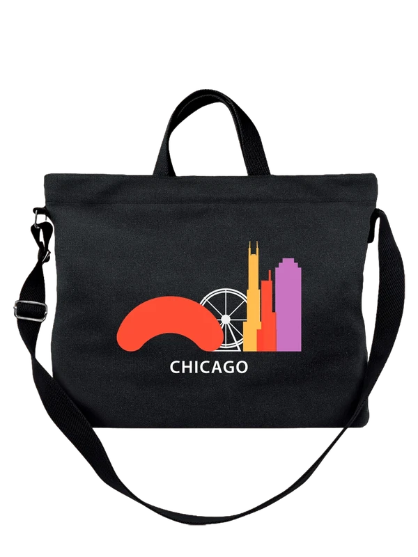 Сумка Чикаго Chicago — Чёрная, фото 1