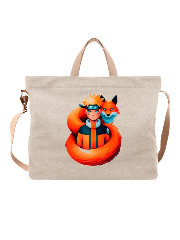 Сумка с Наруто Naruto — Белая, фото 1