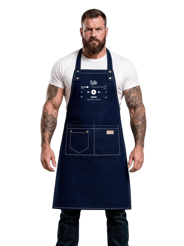 Фартук Korn Freak on a Leash — Синяя, фото 1