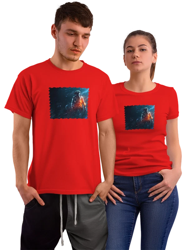 Футболка Игра Battlefield Soldier — Красная, фото 1