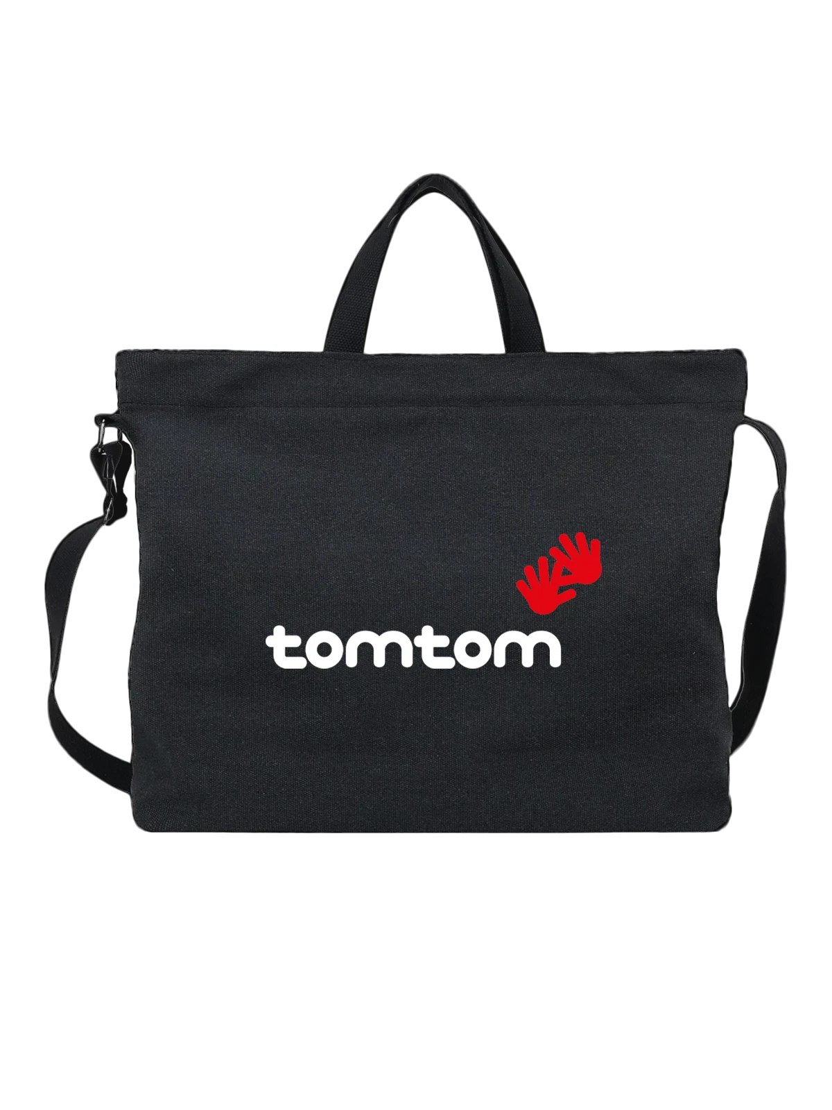 Сумка TomTom чёрная с принтом — автомобильный навигатор — Чёрная, фото 1