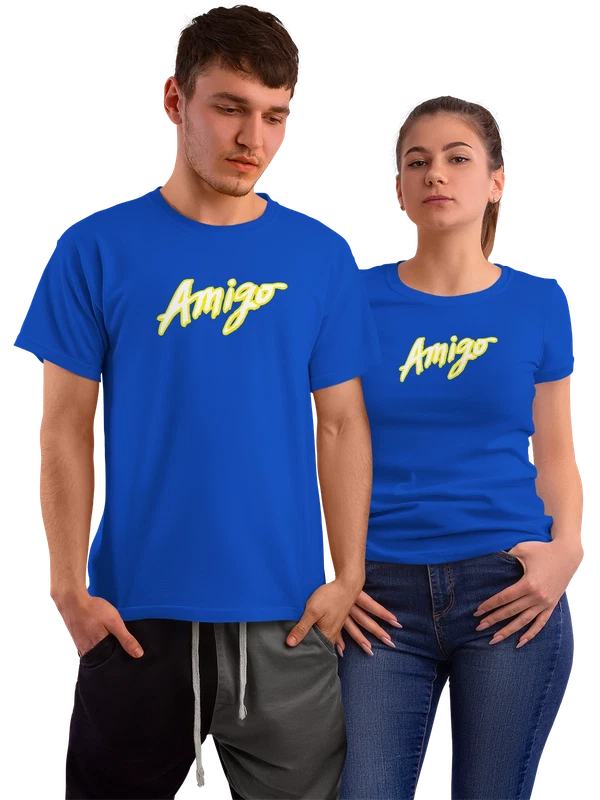 Футболка Amigo — Синяя, фото 1