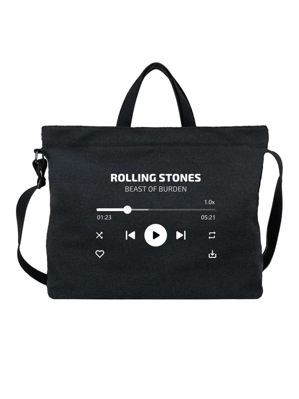 Сумка Rolling Stones Beast Of Burden — Чёрная, фото 1
