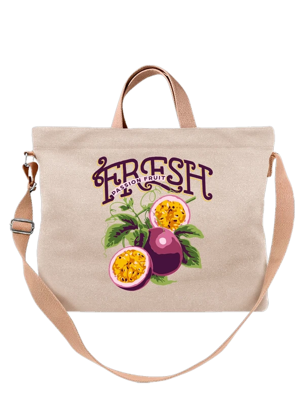 Сумка маракуйя fresh passion fruit — Белая, фото 1
