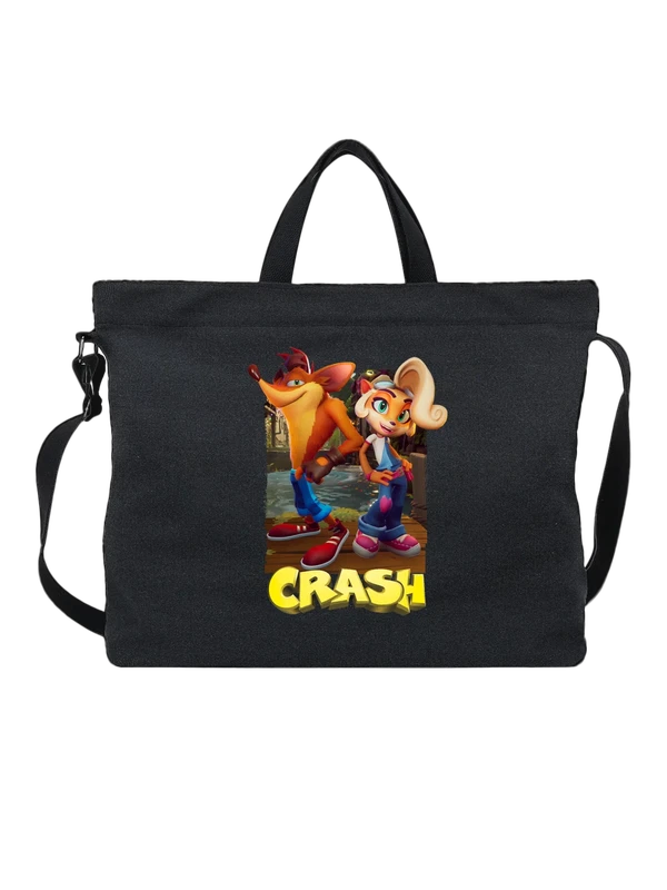 Сумка Crash bandicoot — Чёрная, фото 1