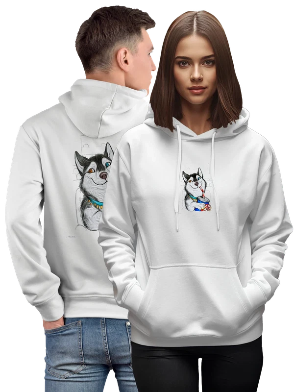 Худи с хаски в кино — Белая, фото 1