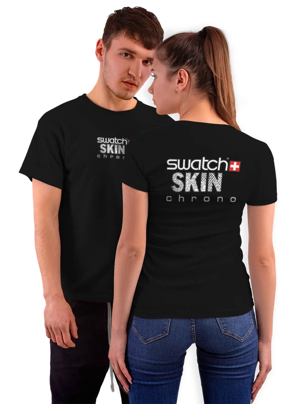 Футболка Swatch — Чёрная, фото 1