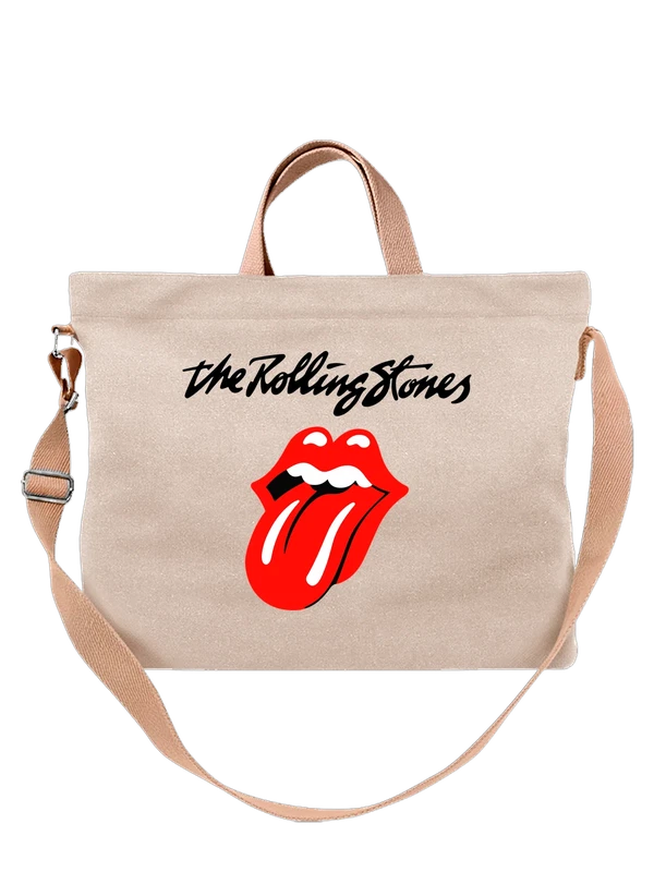 Сумка The Rolling Stone с логотипом — Белая, фото 1
